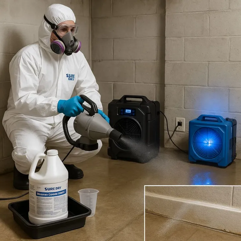Sanitization and Odor Removal process in Lake Marcel-Stillwater, WA