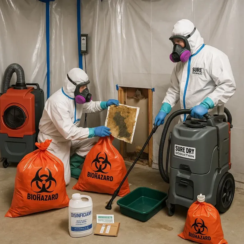 Contaminated Water Handling Protocols process in Lake Marcel-Stillwater, WA