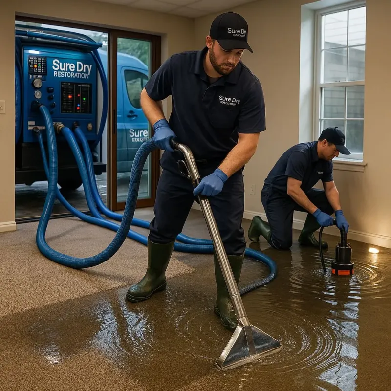 Water Extraction and Removal process in Lake Marcel-Stillwater, WA